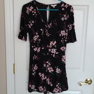 Candie's floral shorts romper